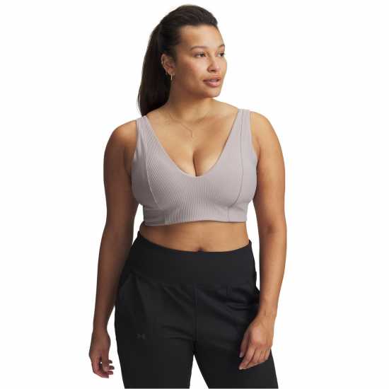 Under Armour Rib Bralette Ld99 Grey Спортни сутиени