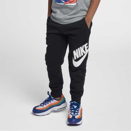 Nike Logo Jogging Bottoms Infants Черно Детски долнища на анцуг