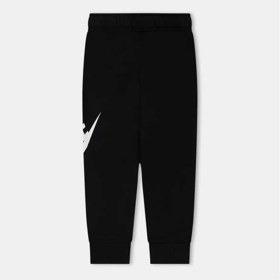 Nike Logo Jogging Bottoms Infants Черно Детски долнища на анцуг