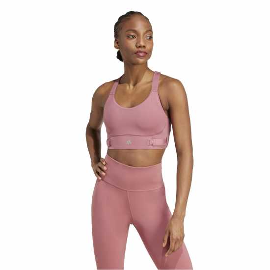 Adidas Fastim L Hs Bra High Impact Sports Womens  
