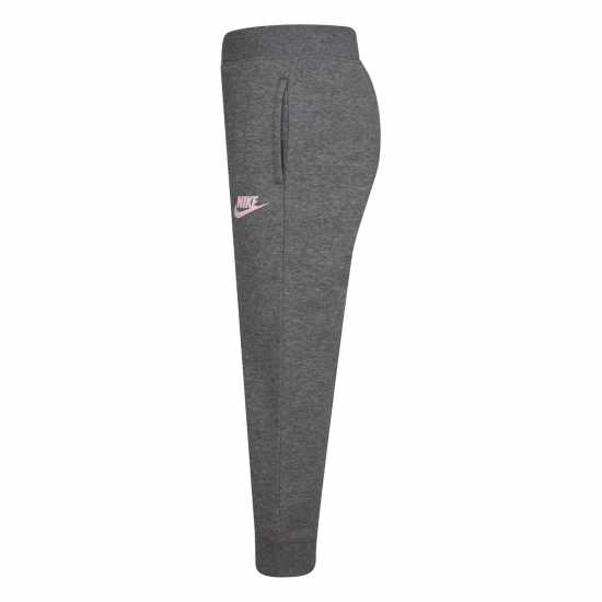 Nike Fleece Jogging Bottoms Infants Въглероден Хтр 