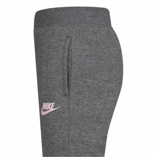Nike Fleece Jogging Bottoms Infants Въглероден Хтр 