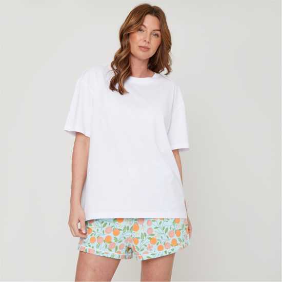 Дамски пижами Miso Fruit Shortpj Ld53 Miso Fruit Shortpj Ld53 Дамски пижами