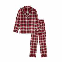 Hunter Flannel Pyjama Set Womens  