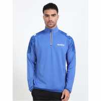Sondico Quarter Zip Sweatshirt Кралско синьо 