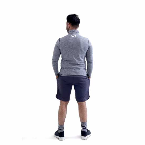 Sondico Melange Quarter Zip Sweatshirt  