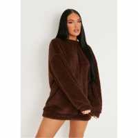 Missy Empire Borg V Back Jumper Dress  Дамски поли и рокли