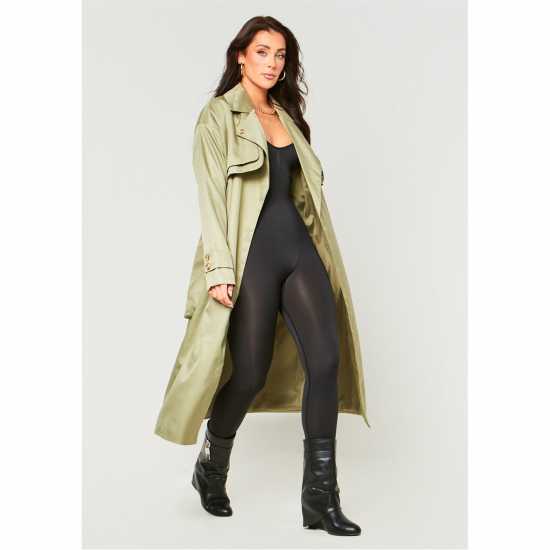 Тренчкот Women's Long Sleeve Long Trench Coat Тренчкот Women's Long Sleeve Long Trench Coat