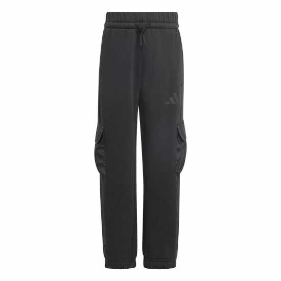 Adidas Little Kids Utility Cargo Joggers Black Adidas Little Kids Utility Cargo Joggers Black