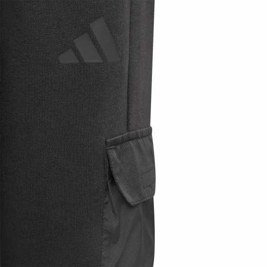 Adidas Little Kids Utility Cargo Joggers Black Adidas Little Kids Utility Cargo Joggers Black