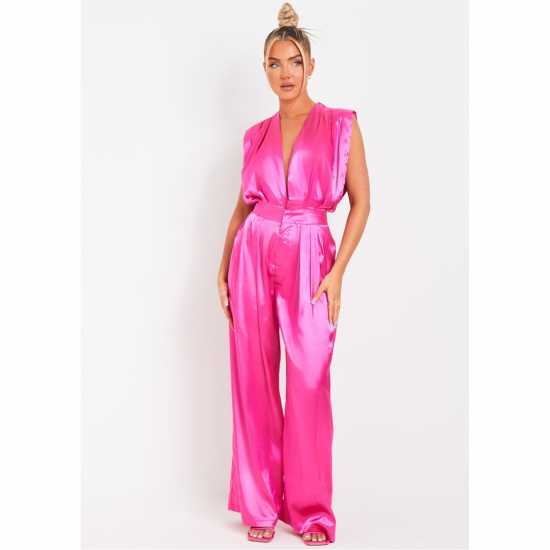 Missy Empire Pleat Jumpsuit  Дамски поли и рокли