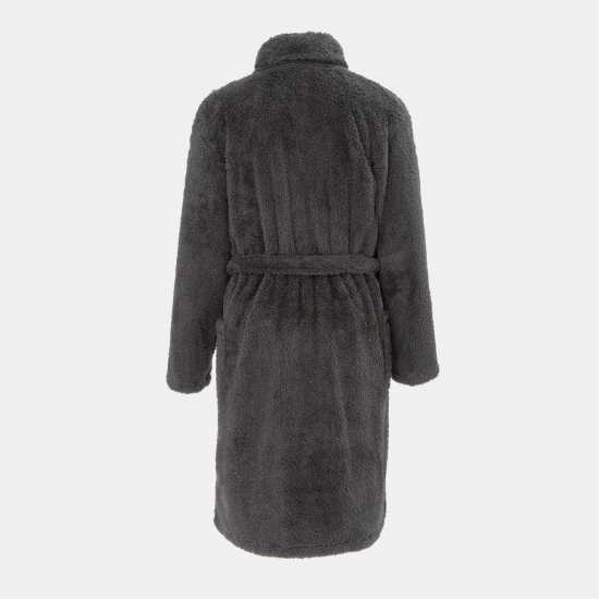 Howick Fleece Plain Robe Men Grey Мъжки пижами
