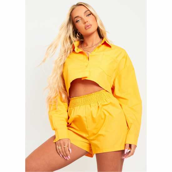 Missy Empire Crop Shirt  Дамски ризи и тениски