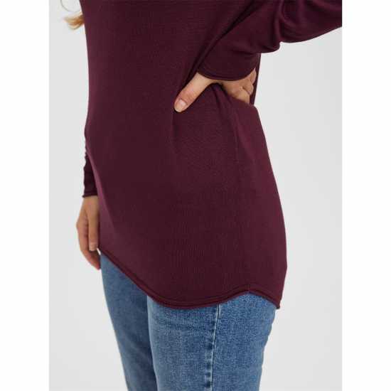 Дамски пуловери и жилетки Vero Moda Плетен Пуловер Boat Neck Fine Knit Jumper Дегустация на вино Vero Moda Плетен Пуловер Boat Neck Fine Knit Jumper Дегустация на вино Дамски пуловери и жилетки