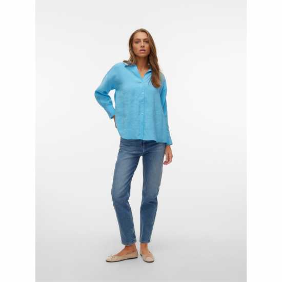 Дамски ризи и тениски Vero Moda Vmqueeny Shirt Vero Moda Vmqueeny Shirt Дамски ризи и тениски