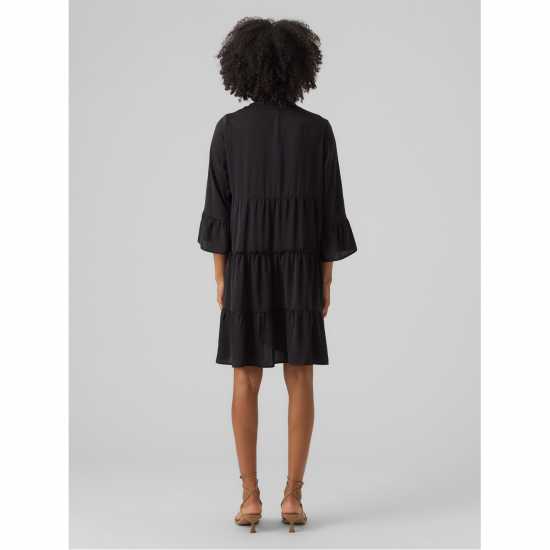 Vero Moda Katrine Long Sleeve Short Dress  Дамски поли и рокли