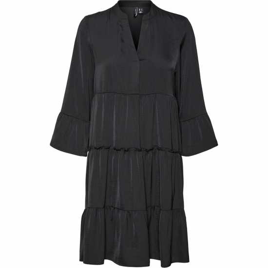 Vero Moda Katrine Long Sleeve Short Dress  Дамски поли и рокли