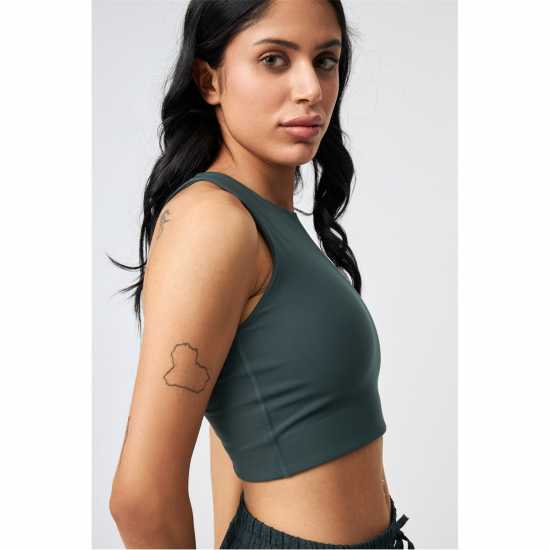 Girlfriend Collective Women's Dylan Non Wired Medium Impact Sports Bra  