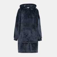 Linea Snuggle Hoodie Ladies Navy Дамски пижами