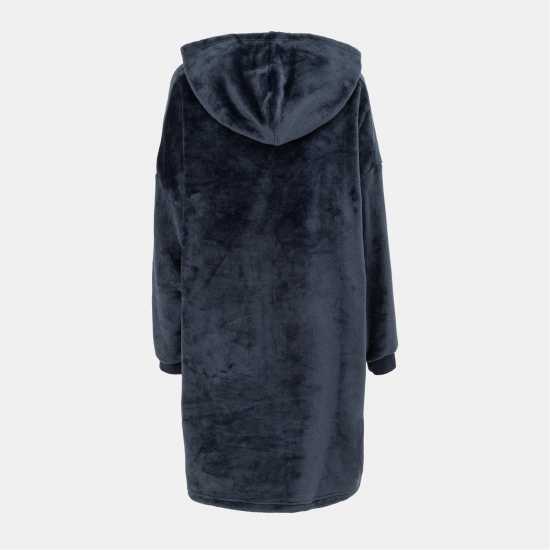Linea Snuggle Hoodie Ladies Navy Дамски пижами