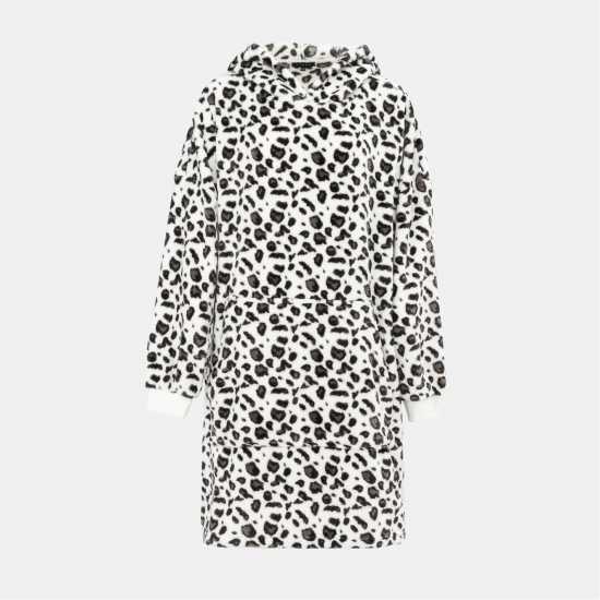 Дамски пижами Snuggle Hoodie Ladies Leopard Pattern Snuggle Hoodie Ladies Leopard Pattern Дамски пижами