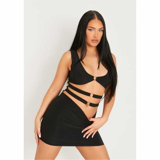 Missy Empire Ring Cut Out Mini Dress Missy Empire Ring Cut Out Mini Dress