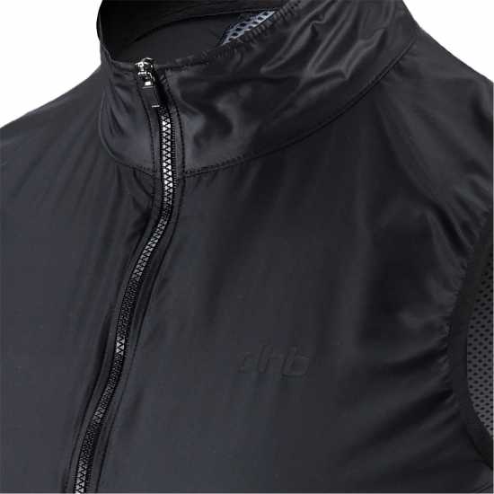 Облекло за колоездене Dhb Blok Mens Gilet Черно Dhb Blok Mens Gilet Черно Облекло за колоездене