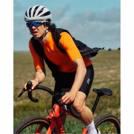 Облекло за колоездене Dhb Blok Mens Gilet Черно Dhb Blok Mens Gilet Черно Облекло за колоездене