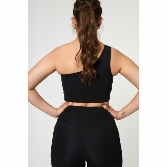 Women's One Shoulder Non Wired Low Impact Sports Bra  