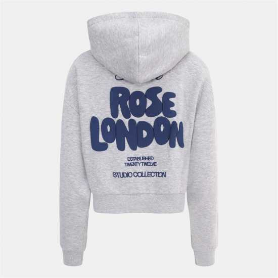 London All Love Crop Hoody  