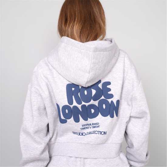 London All Love Crop Hoody  