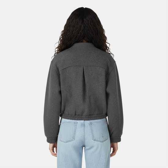 Jack Wills Women's Insulated Long Sleeve Short Puffer Jacket Сиво Jack Wills Women's Insulated Long Sleeve Short Puffer Jacket Сиво