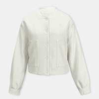 Jack Wills Women's Insulated Long Sleeve Short Puffer Jacket Крем Jack Wills Women's Insulated Long Sleeve Short Puffer Jacket Крем