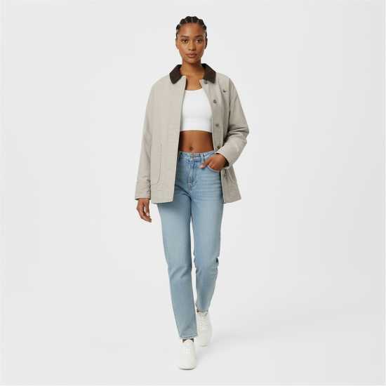 Women's Barn Cotton Wind Resistant Long Sleeve Short Puffer Jacket Women's Barn Cotton Wind Resistant Long Sleeve Short Puffer Jacket