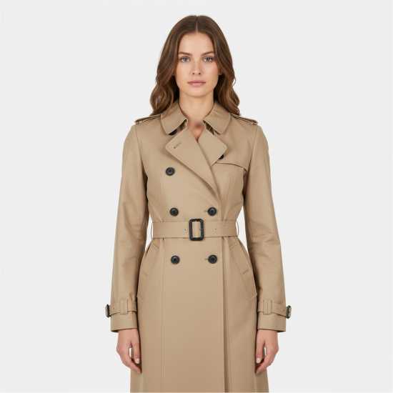 Women's Jw Maxi Trench Water Resistant Cotton Long Sleeve Short Puffer Jacket Women's Jw Maxi Trench Water Resistant Cotton Long Sleeve Short Puffer Jacket