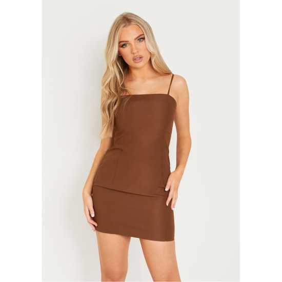 Дамски поли и рокли Missy Empire Strappy Mini Dress Missy Empire Strappy Mini Dress Дамски поли и рокли