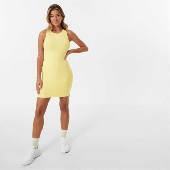 Slazenger Racer Dress Yellow Дамски поли и рокли