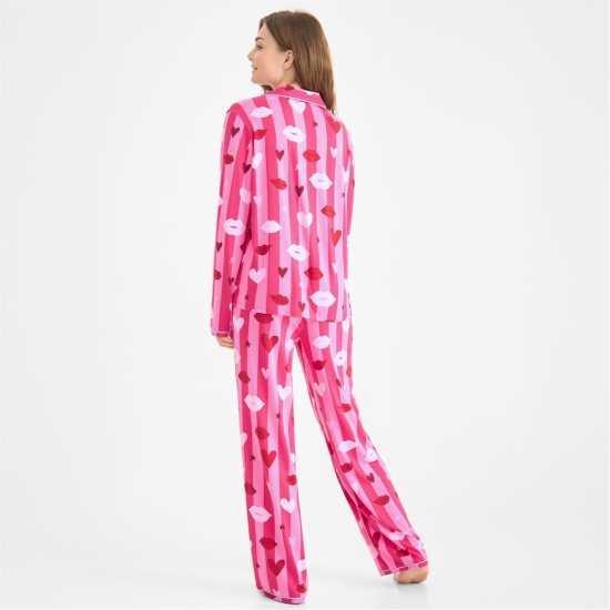 Дамски пижами Urban Threads Urban T Ls Pj Set Ld61 Urban Threads Urban T Ls Pj Set Ld61 Дамски пижами