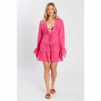 Influence Short Flrd Slv Ld99  Дамски пижами