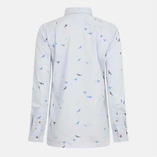 Musto Long-Sleeve Dress Shirt Бяло 