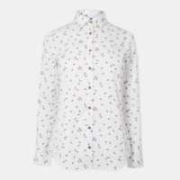 Musto Long-Sleeve Dress Shirt Бяло 