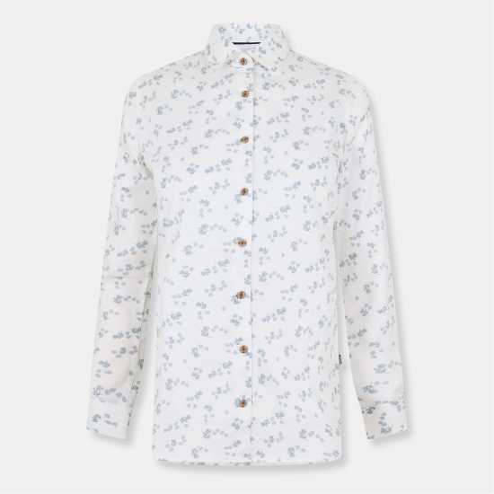 Musto Long-Sleeve Dress Shirt Бяло 