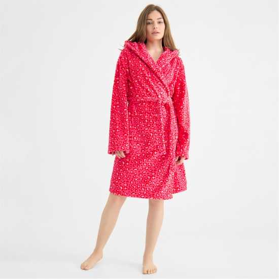Urban T Fleece Robe Ld61 Urban T Fleece Robe Ld61