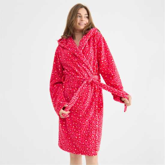 Urban T Fleece Robe Ld61 Urban T Fleece Robe Ld61