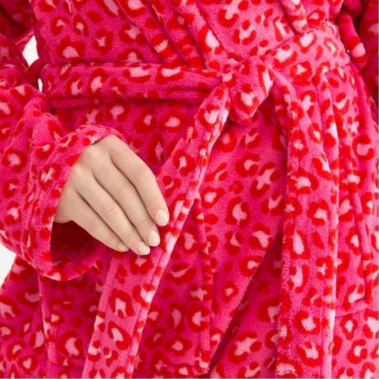 Urban T Fleece Robe Ld61 Urban T Fleece Robe Ld61