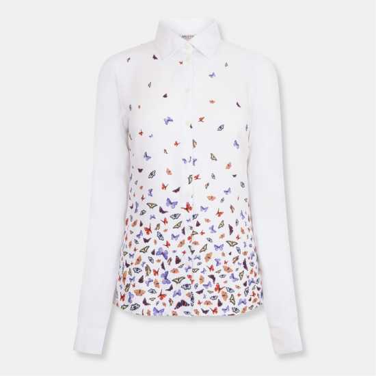 Musto Long-Sleeve Dress Shirt Бяло 