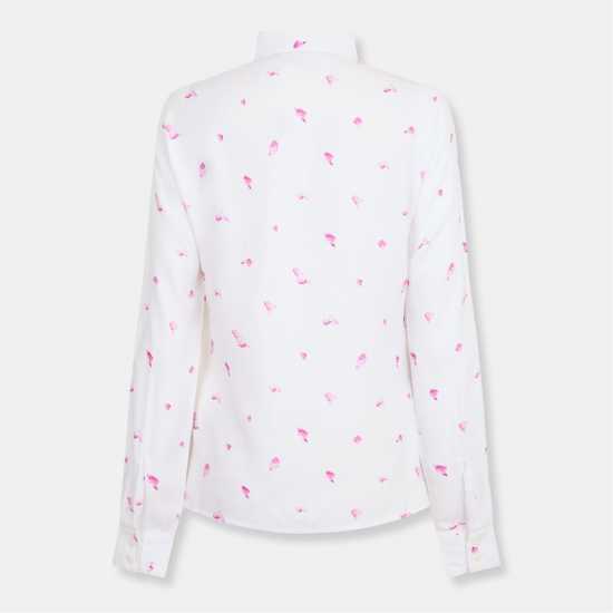 Musto Long-Sleeve Dress Shirt Бяло 