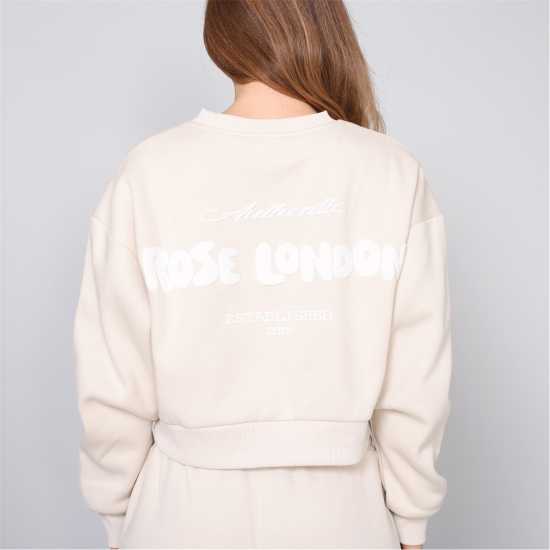 London Authentic Crop Sweatshirt  
