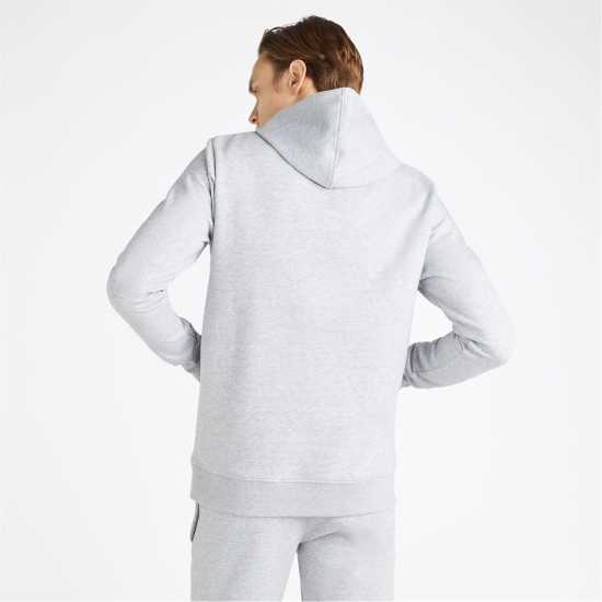 Umbro Team Knitted Hoodie Сив меланж/Бял Umbro Team Knitted Hoodie Сив меланж/Бял