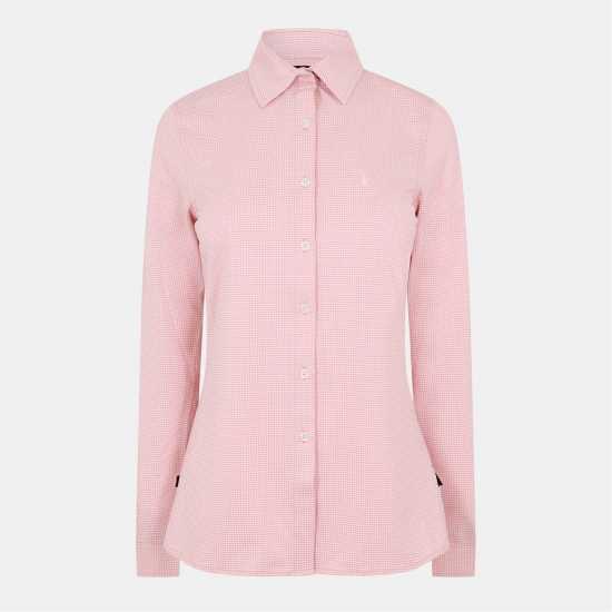 Musto Effortless Long-Sleeve Dress Shirt Розово 